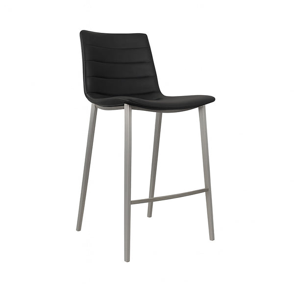 Kenzy : Bar Stool Black PU