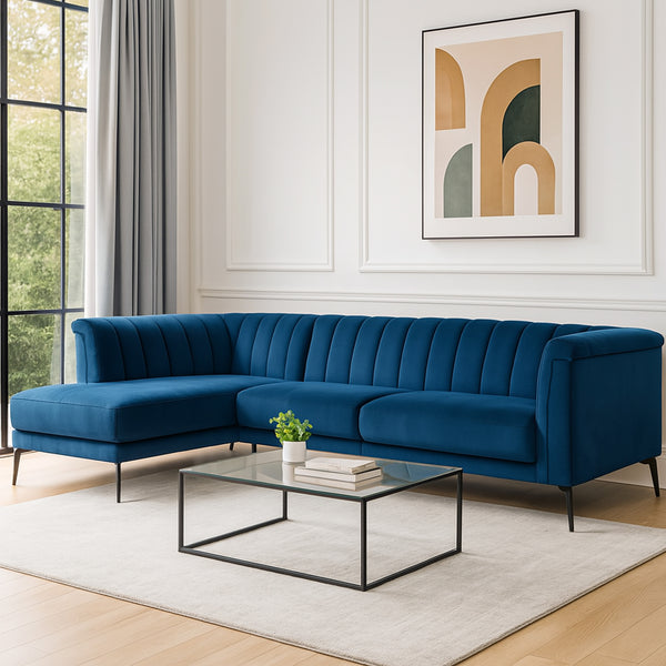 Lily : Corner Chaise Sofa Fabric