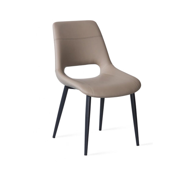 Viena: Dining Chair Taupe PU