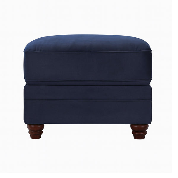 Vintage : Chesterfield Sofa in Velvet Fabric