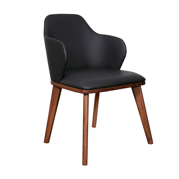 Viva : Dining Chair Light Walnut Frame