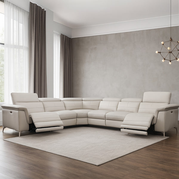Zeta: Large Corner with Electric Recliners