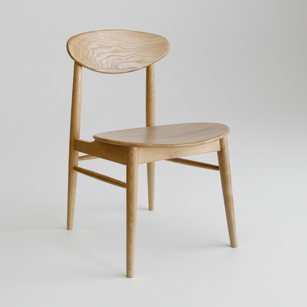 Abigale : Dining Chair in American Oak