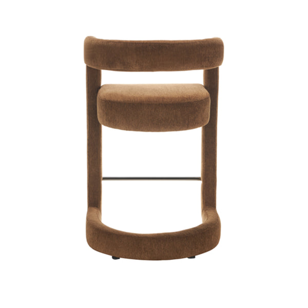 Addis : Bar Stool Copper Fabric
