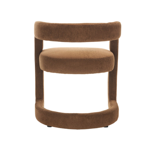 Addis : Dining Chair Copper Fabric