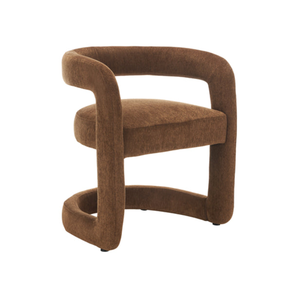 Addis : Dining Chair Copper Fabric