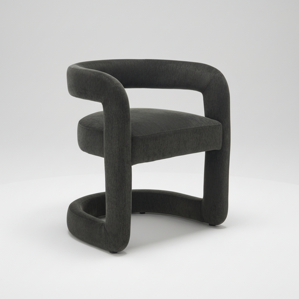 Addis : Dining Chair Teal Fabric