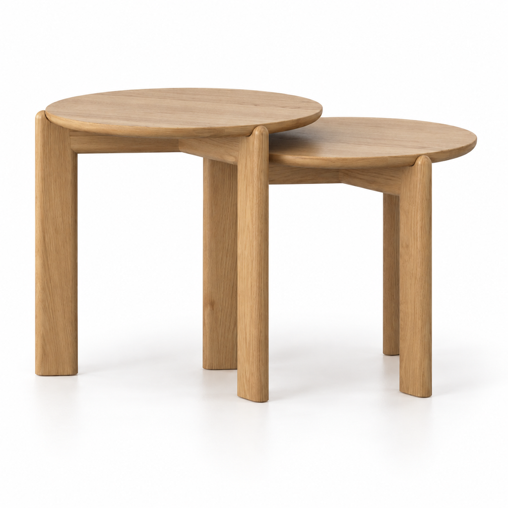 Aries : Nesting Lamp Table Set