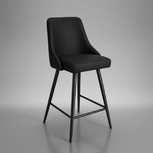 Alonzo : Bar Stool in Black