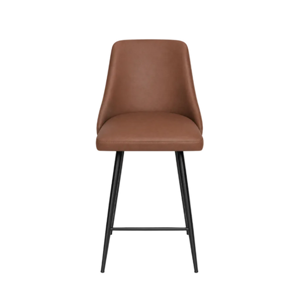 Alonzo : Bar Stool in Rust