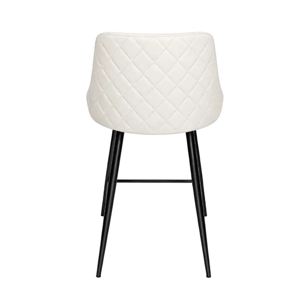 Alonzo : Bar Stool in White