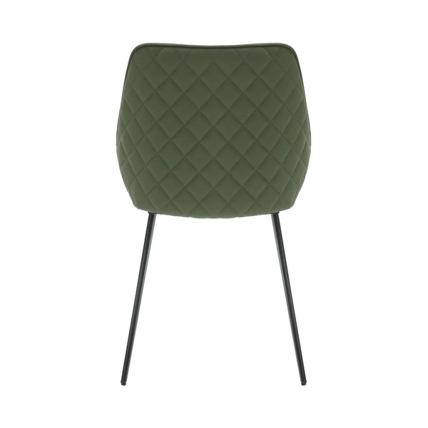 Alonzo : Dining Chair in Olive