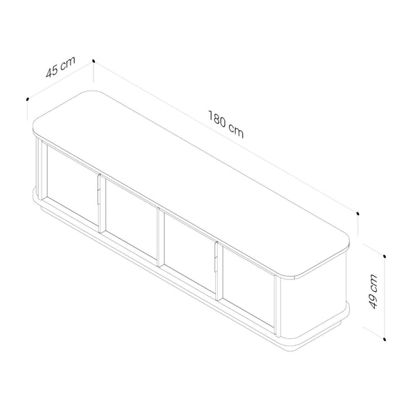 Aston : TV Unit 1.8m & 2.2m