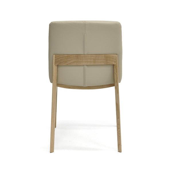 Bailey : Dining Chair Ash Frame with Mounton Leather