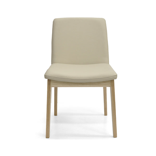 Bailey : Dining Chair Ash Frame with Mounton Leather