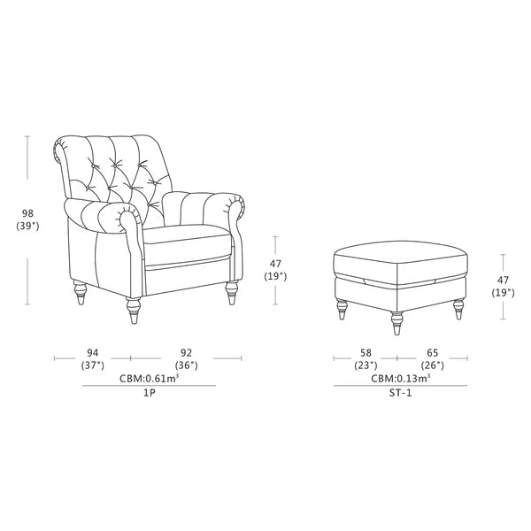 Vintage Belmont: Chesterfield Accent