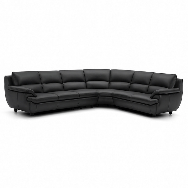 Berlin : Leather Corner Sofa
