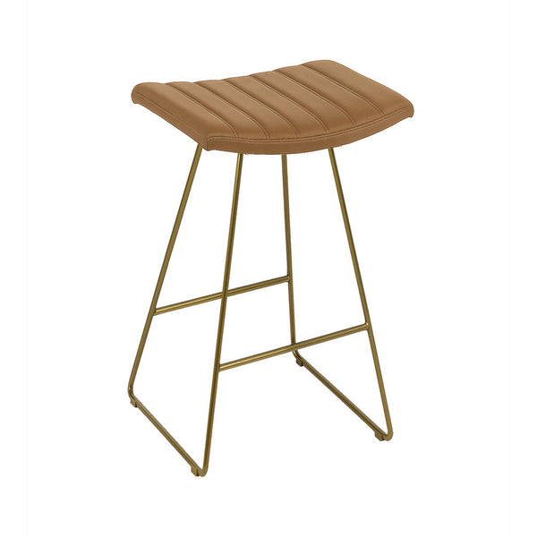 Bindi : Bar Stool Brass Frame