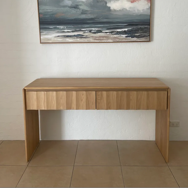 Brandon : Console Table American Oak 1.4 & 1.8m