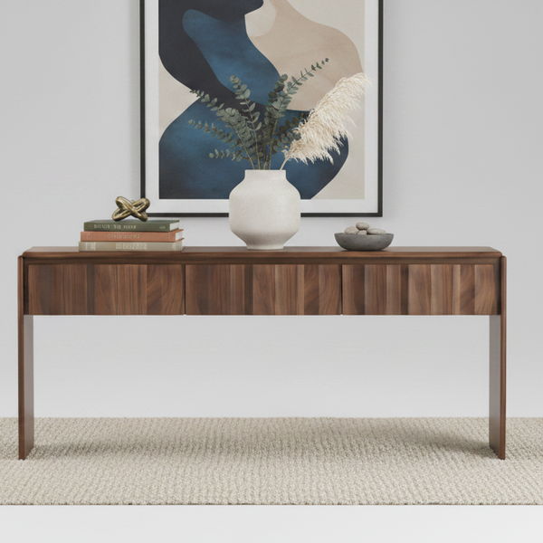 Brandon : Console Table Walnut 1.8m