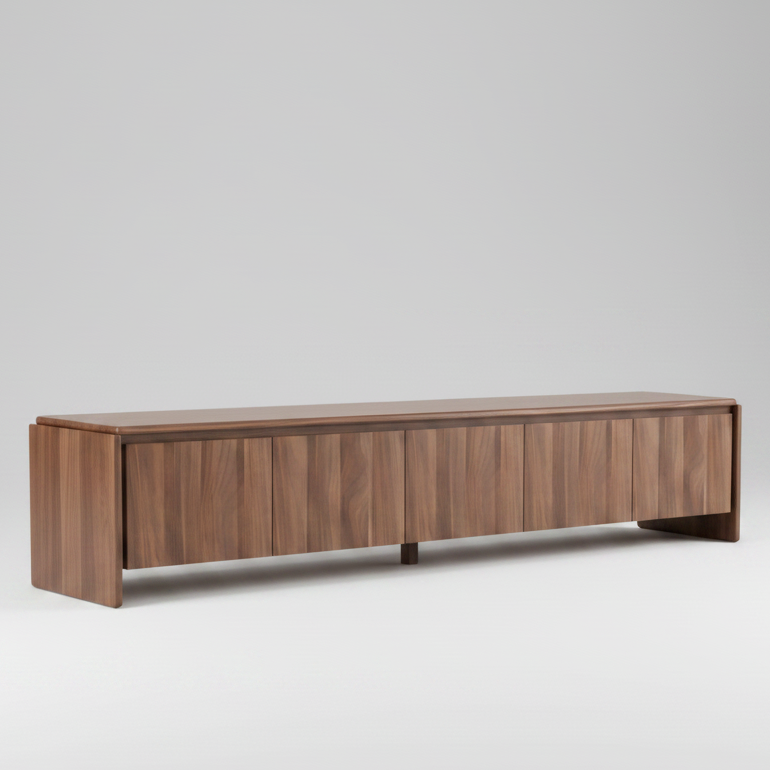 Brandon : TV Unit Walnut 2.2m