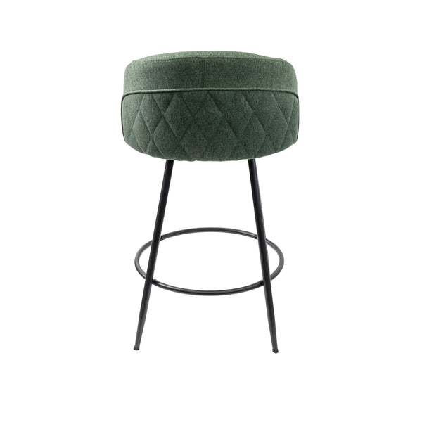 Carey : Bar Stool Sage Fabric