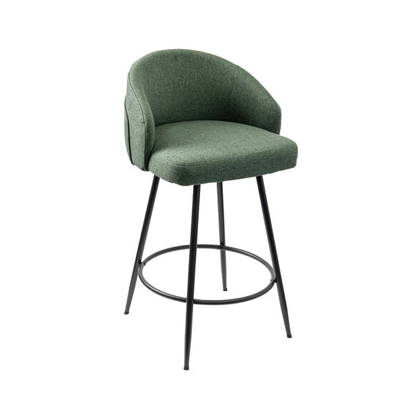 Carey : Bar Stool Sage Fabric