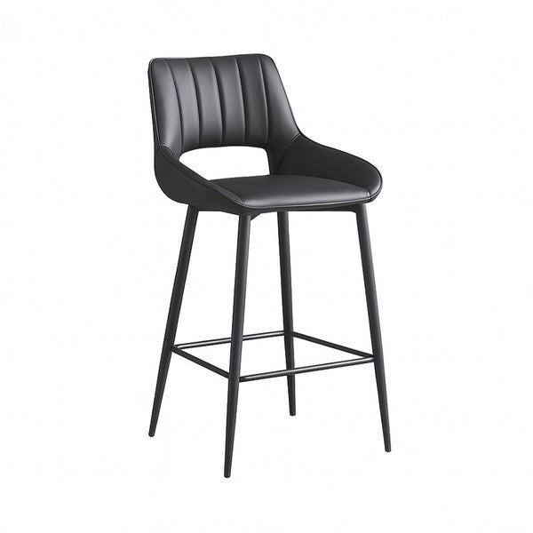 Carlina : Bar Stool Black Frame