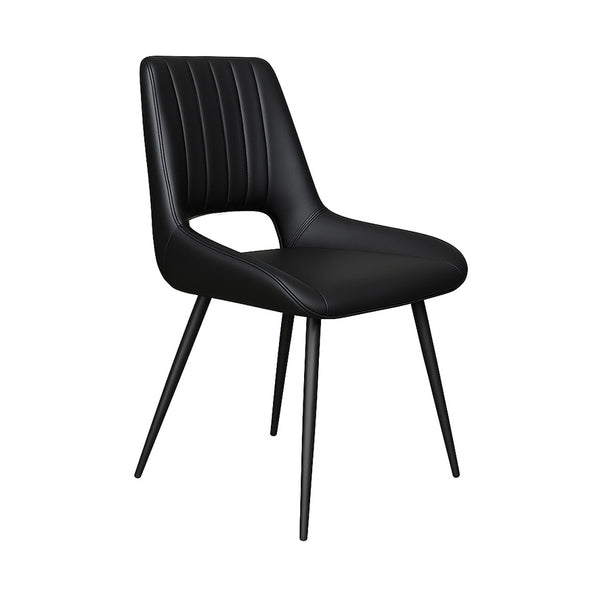 Carlina : Dining Chair with Black Frame