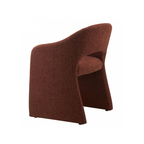 Cento : Dining Chair Rust Fabric