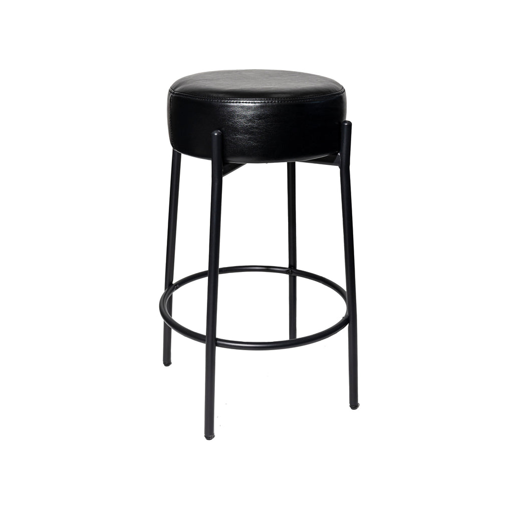 Cindy: Bar Stool Black Pu