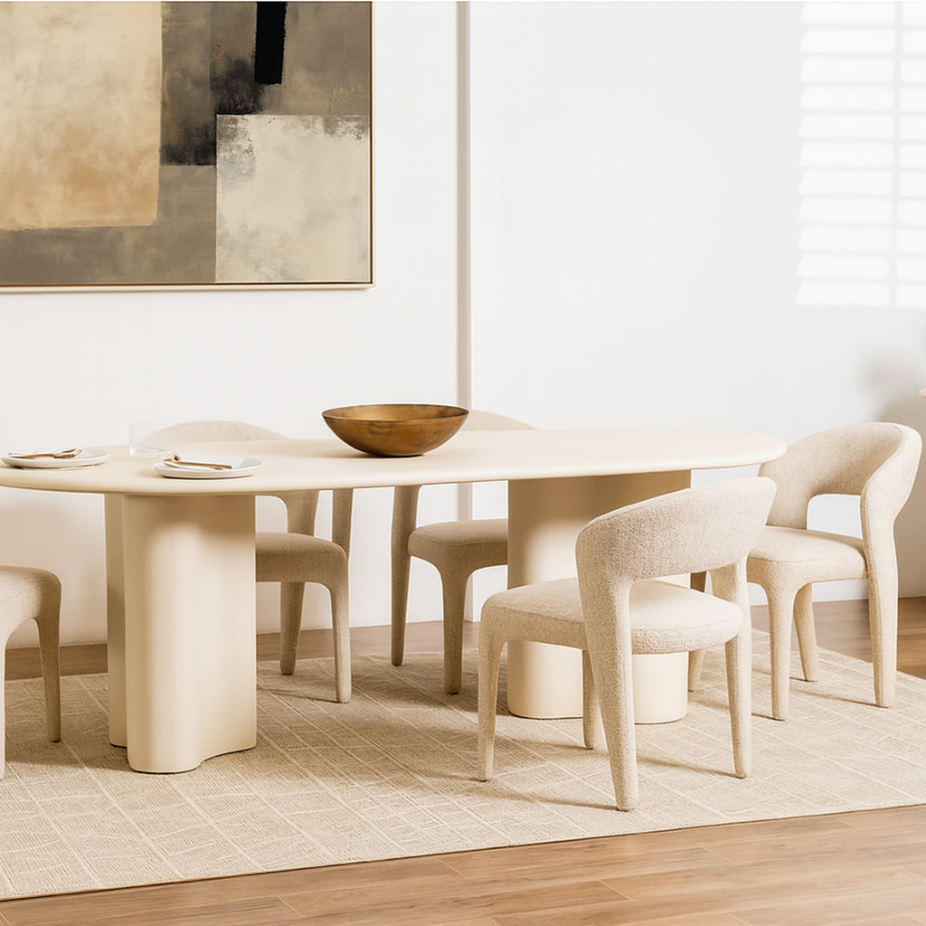 Coastal Dining Table with Seville Chairs - Main Image