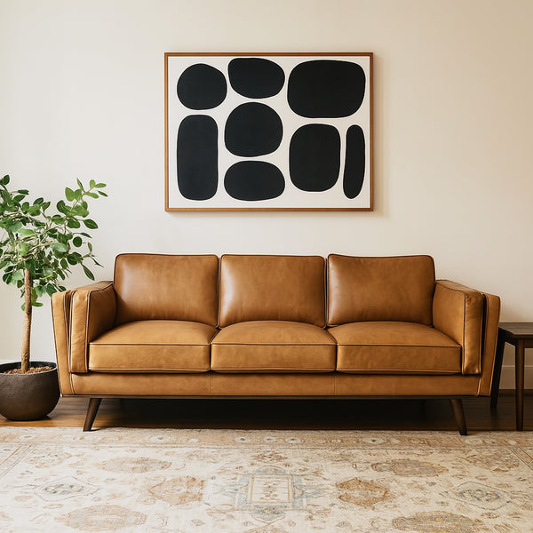 Coco : Leather Sofa