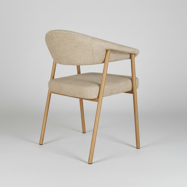 Arezo : Dining Table & Como Chairs Natural Oak