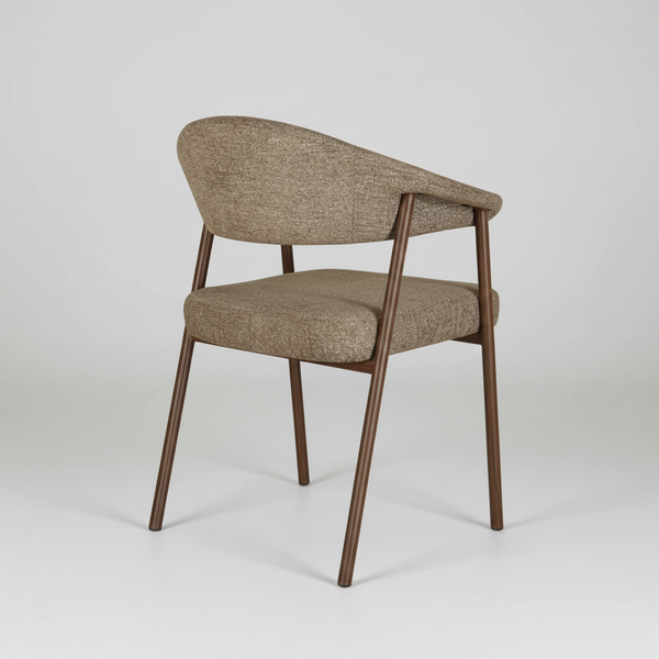 Arezo : Dining Table & Como Chairs Walnut