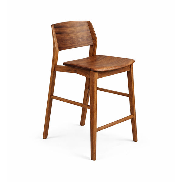 Torre : Bar Stool Blackwood / Timber Seat