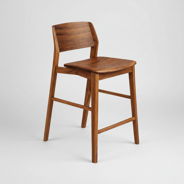 Torre : Bar Stool Blackwood / Timber Seat