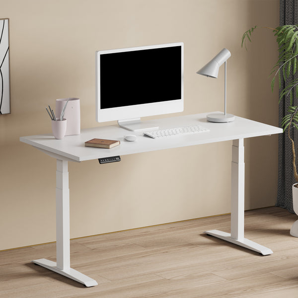 Ergo : Electric Height Adjustable Work Desk White