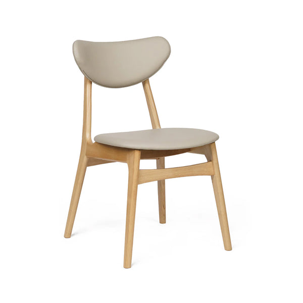 Falkland : Dining Chair Natural / Clay Pu