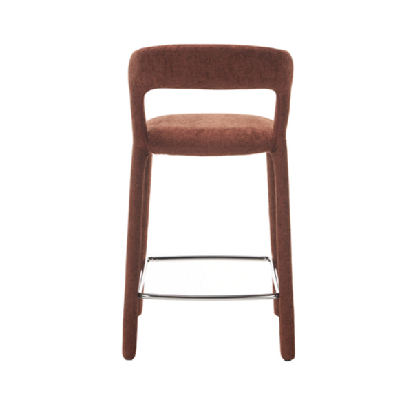 Faro: Bar Stool Brick Fabric