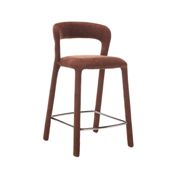 Faro: Bar Stool Brick Fabric