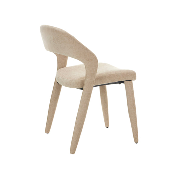 Faro : Dining Chair Beige Fabric