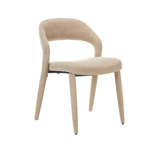 Faro : Dining Chair Beige Fabric