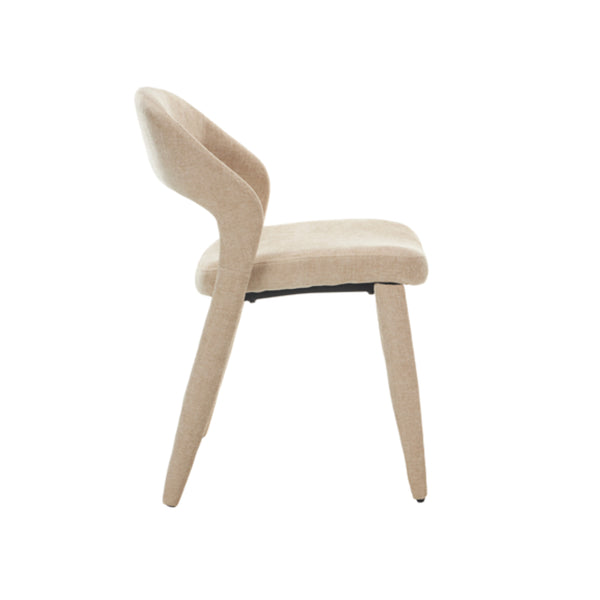 Faro : Dining Chair Beige Fabric