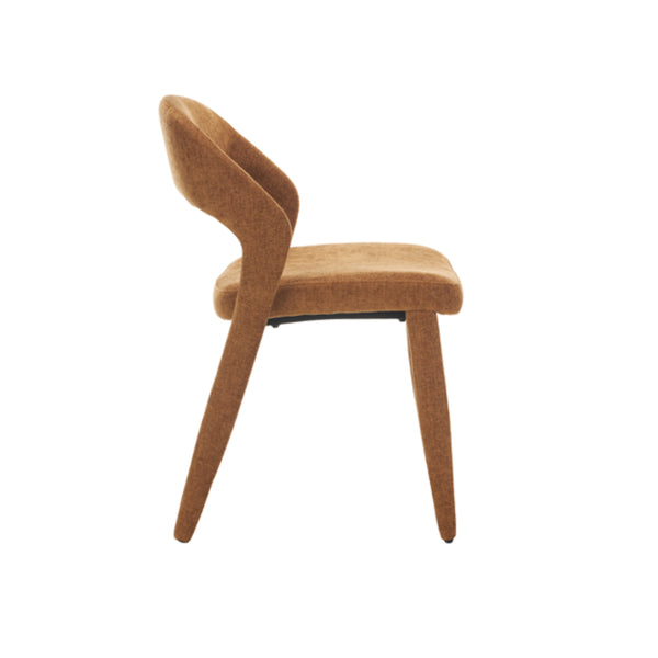 Faro : Dining Chair Copper Fabric