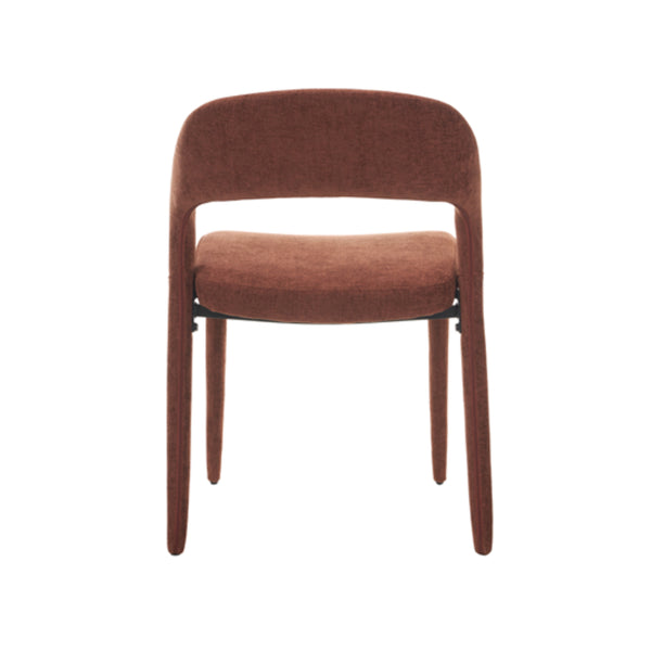 Faro : Dining Chair Brick Fabric