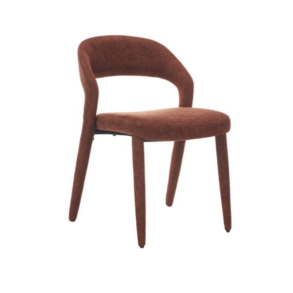 Faro : Dining Chair Brick Fabric