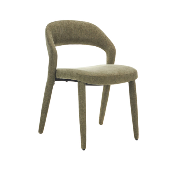 Faro : Dining Chair Olive Fabric
