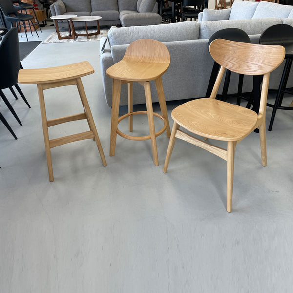 Finland : Dining Chair Timber Seat Natural