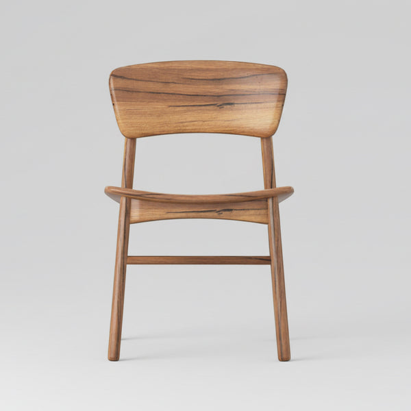 Finn : Dining Chair Marri Timber Solid Seat